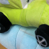 NNEDSZ Baby Blue Blanket with Toy Tractor