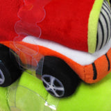 NNEDSZ Baby Red Blanket with Toy Tractor