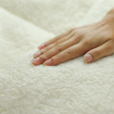 NNEDSZ 1600GSM Sherpa Winter Mattress Topper King