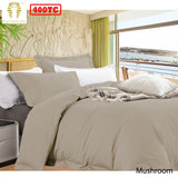 NNEDSZ Bamboo Cotton Quilt Cover Set Mushroom Queen