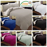 NNEDSZ Pintuck Quilt Cover Set Linen Double