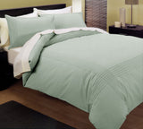 NNEDSZ Pintuck Quilt Cover Set Melon Single