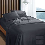 NNEDSZ 1100TC Egyptian Cotton Sateen Sheet Set Charcoal King