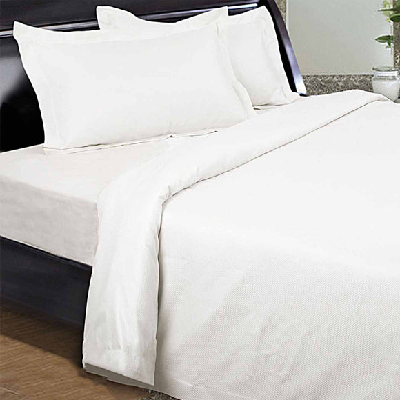NNEDSZ Kingtex 1350TC Egyptian Cotton Sateen Sheet Set White King