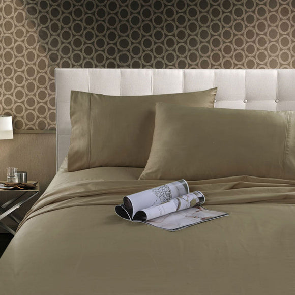 NNEDSZ 300TC Cotton Sheet Set Linen Double
