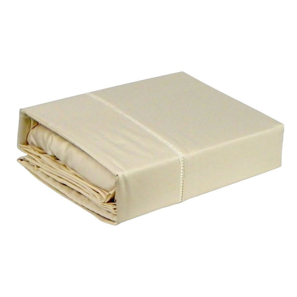 NNEDSZ 400TC Bamboo/Cotton Sheet Set Eggnog QUEEN