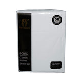 NNEDSZ 800TC Cotton Sateen Sheet Set White King