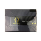 NNEDSZ 475TC Egyptian Cotton Fitted Sheet Queen Charcoal