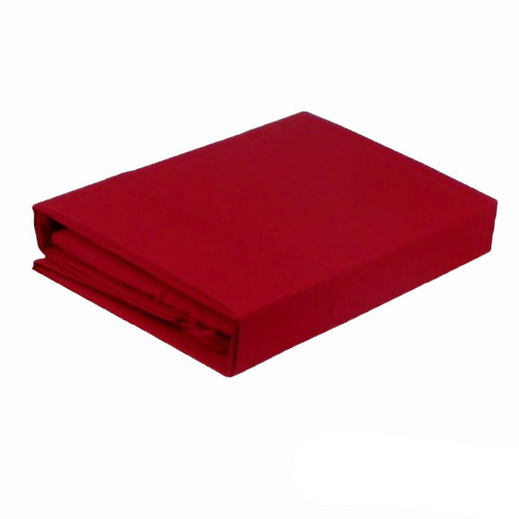 NNEDSZ 225TC Paris Romance Sheet Set Red DOUBLE