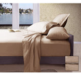 NNEDSZ 1000TC American Pima Cotton Plain Design Sheet Set Linen Queen