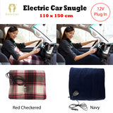 NNEDSZ Ramesses Electric heated Car Snuggle 110 x 150 cm Navy
