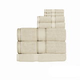 NNEDSZ 550gsm Cotton 7 Pce Bath Sheet Set Linen
