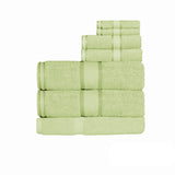 NNEDSZ 550gsm Cotton 7 Pce Bath Sheet Set New Apple