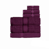 NNEDSZ 550gsm Cotton 7 Pce Bath Sheet Set Shiraz
