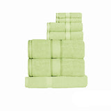 NNEDSZ 550gsm Cotton 7 Pce Towel Set New Apple