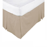 NNEDSZ Box Pleated Valance Linen - QUEEN