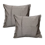 NNEDSZ Pair of Pure Cotton Flaxen European Pillowcases