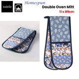 NNEDSZ Homespun Double Oven Mitt 17 x 89 cm