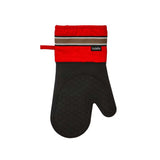 NNEDSZ Ladelle Professional Series Red Silicone Oven Mitt