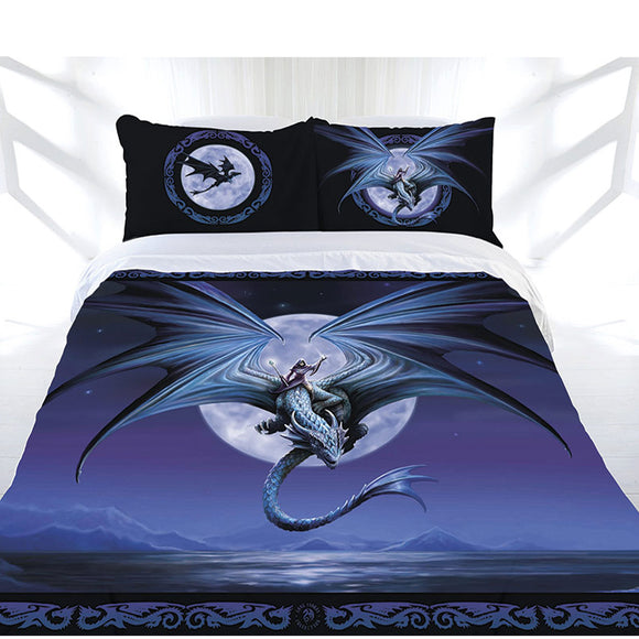 NNEDSZ Anne Stokes Moonstone Quilt Cover Set King