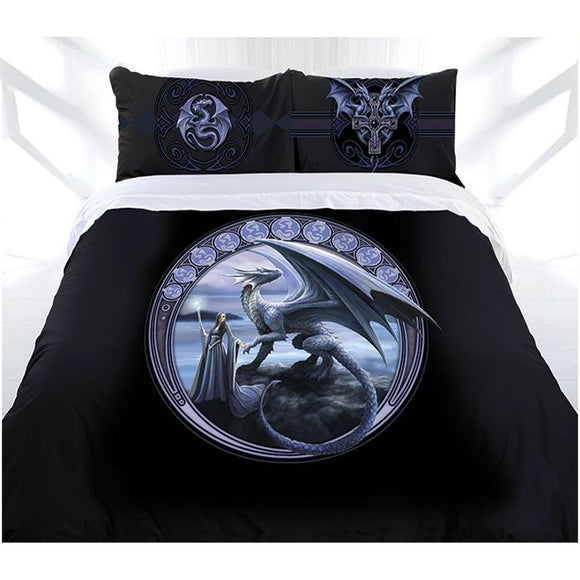 NNEDSZ Anne Stokes New Horizon Quilt Cover Set King