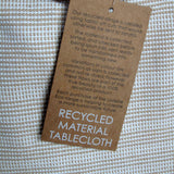 NNEDSZ Beige Eco Cotton Rich Tablecloth 150 x 300 cm
