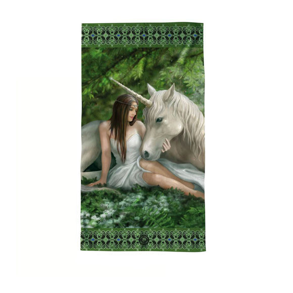 NNEDSZ Anne Stokes Pure Heart Beach Towel 75 x 150 cm