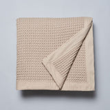 NNEDSZ Linen 100% Cotton Waffle Blanket Queen/King