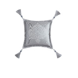 NNEDSZ Davinci Alexander Silver Square Filled Cushion 45 x 45cm