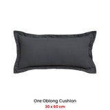 NNEDSZ Platinum Collection Ascot Granite Oblong Filled Cushion 30 x 60cm