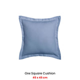 NNEDSZ Platinum Collection Ascot Steel Square Filled Cushion 45 x 45cm