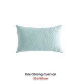 NNEDSZ Platinum Collection Kaia Sage Oblong Filled Cushion 30 x 50cm