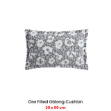 NNEDSZ Platinum Collection Leo Dove Oblong Filled Cushion 30 x 50cm