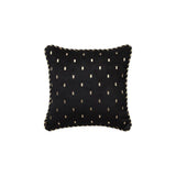 NNEDSZ Davinci Massimo Black Square Filled Cushion 45 x 45cm