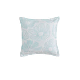 NNEDSZ Platinum Collection Poppi Aqua Square Filled Cushion 45 x 45cm
