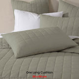 NNEDSZ Rhodes Moss Oblong Filled Cushion 30 x 50cm