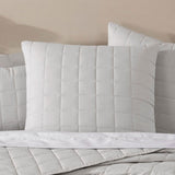 NNEDSZ Rhodes Silver Square Filled Cushion 45 x 45cm