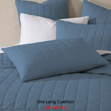 NNEDSZ Rhodes Steel Oblong Filled Cushion 30 x 50cm