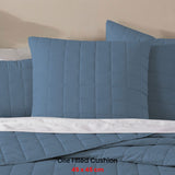 NNEDSZ Rhodes Steel Square Filled Cushion 45 x 45cm