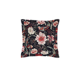NNEDSZ Shanghai Nights Black Square Filled Cushion 45 x 45cm