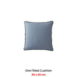NNEDSZ One Yarmouth Blue Filled Square Cushion 45 x 45cm