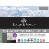 NNEDSZ 1100GSM Pillowtop Mattress Protector 50cm Wall King