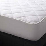 NNEDSZ Pure Cotton Mattress Protector White 45cm Wall Super King