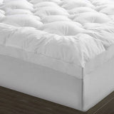 NNEDSZ Platinum Collection 1000GSM Cloud White Mattress Topper Queen