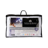 NNEDSZ Pack of 2 Memory Foam Standard Pillow 46 x 71 cm