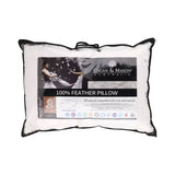 NNEDSZ 1200gsm 100% Feather Fill One Standard Pillow 48 x 73 cm