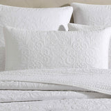 NNEDSZ Private Collection Pair of Aerin Ivory 100% Cotton Standard Pillowcases