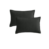 NNEDSZ Platinum Collection Pair of Ascot Granite Standard Pillowcases 48 x 73 + 20cm
