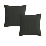 NNEDSZ Platinum Collection Pair of Ascot Granite European Pillowcases 65 x 65cm