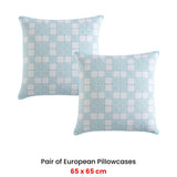 NNEDSZ Pair of Clover Spring European Pillowcases 65 x 65cm